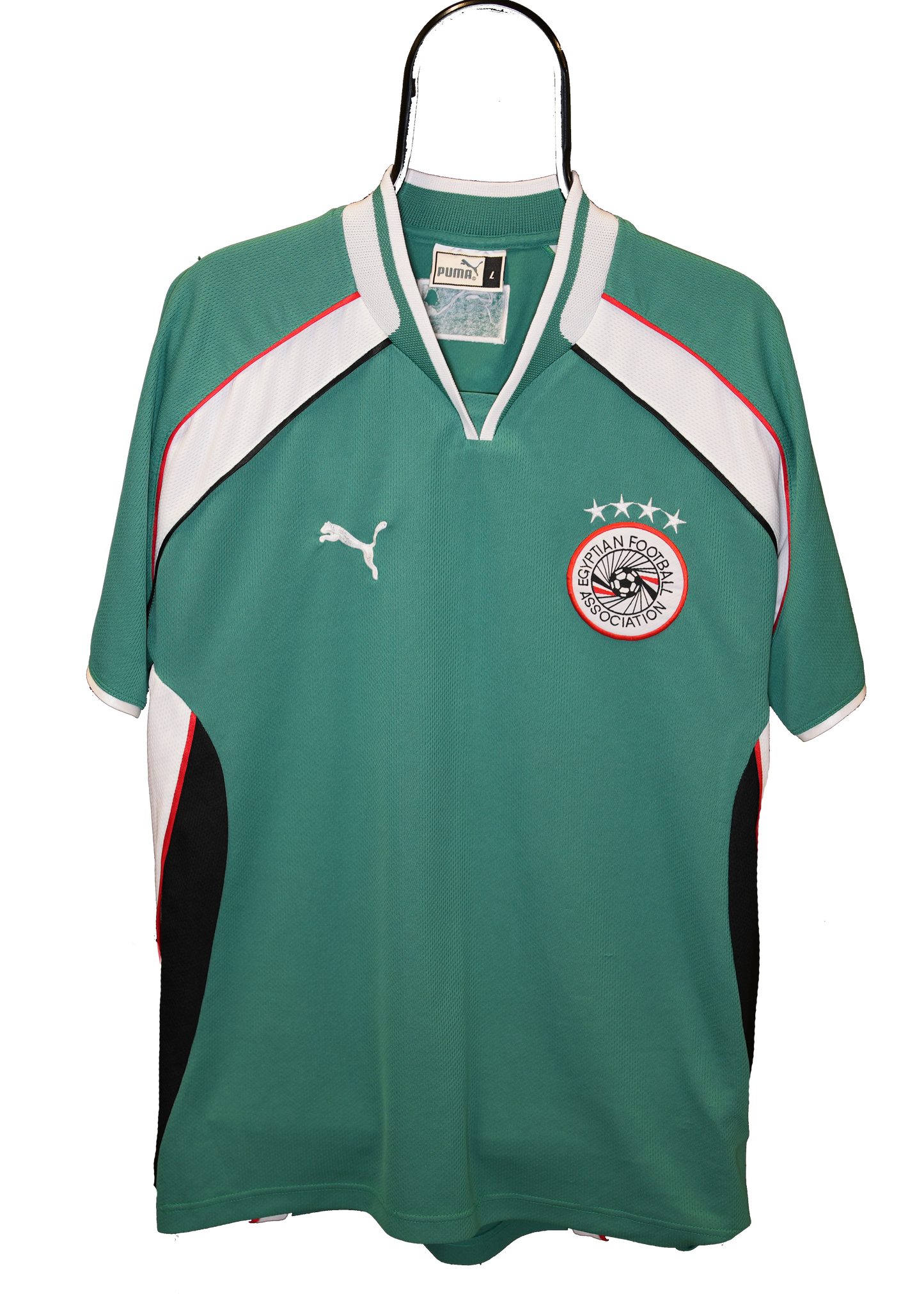 Egypt 2001 2002 - National Team - Away - #9 Mido - Football Shirt - Puma - L