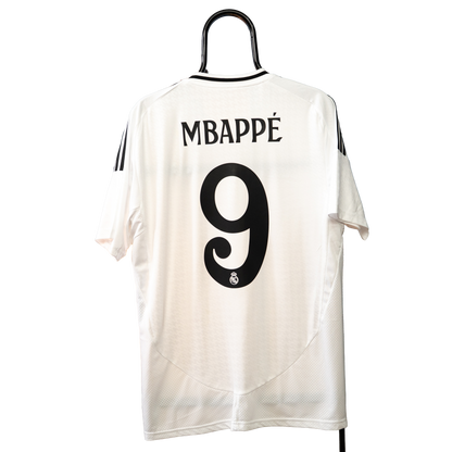 Real Madrid 2024-2025 Home #9 Mbappe Football Shirt Adidas koszulka BNWT L men IU5011