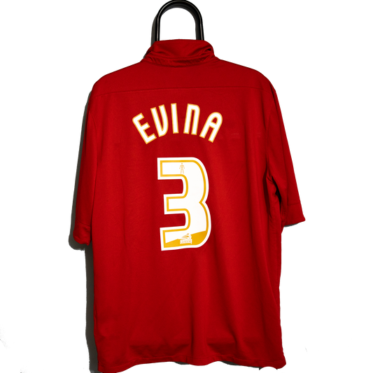 2012-2013 Charlton Athletic Football Shirt #3 Evina Home XL Men 413130-648