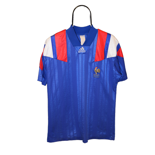 France 1992 - 1994 - Vintage Adidas M - football shirt - koszulka piłkarska