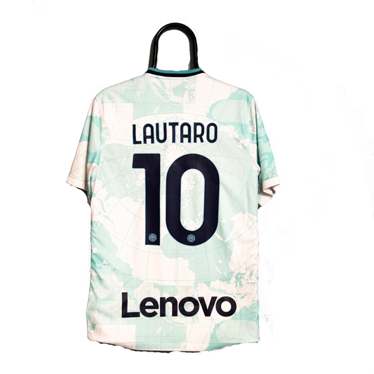 2022-2023 Internazionale Inter Milan #10 Lautaro Football Shirt S Nike DJ7680-101