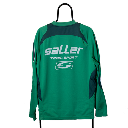 Lechia Gdansk training sweatshirt Saller Ekstraklasa Long sleeve Green Lotos Football L men