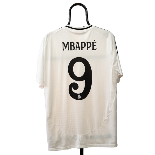 Real Madrid 2024-2025 Home #9 Mbappe Football Shirt Adidas koszulka AUTHENTIC BNWT L men IX8095
