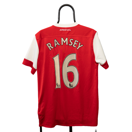 Arsenal 2010 2011 Home #16 Ramsey Football Shirt Nike M men 386821-620