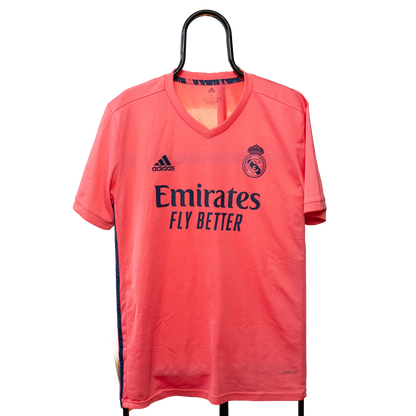 Real Madrid 2020-2021 Away Football Shirt Pink L men Adidas GI6463