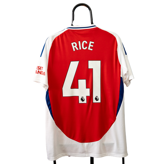 Arsenal London 2024 2025 Home #41 Rice Football Shirt koszulka Adidas BNWT IT6141