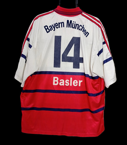 Bayern Monachium 1998-2000 # Basler Football Shirt XXL  adidas