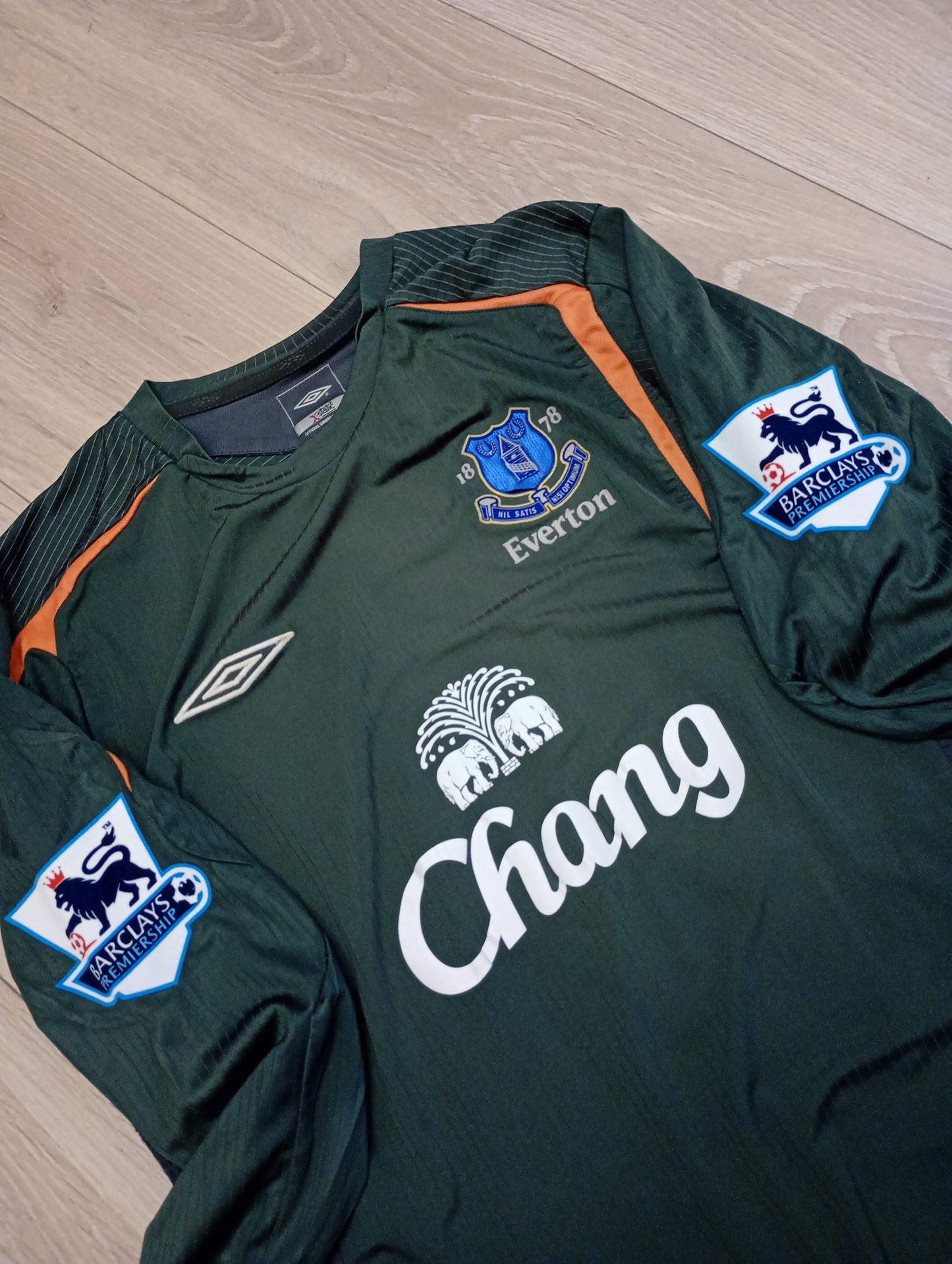 Everton 2005-2006 #26 Westerveld football Shirt goalkeeper L umbro