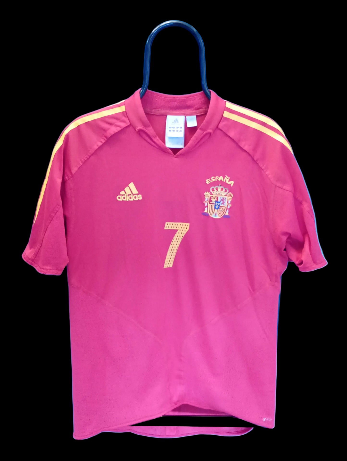 Spain 2003-2005 #7 Raul M Home Football Shirt