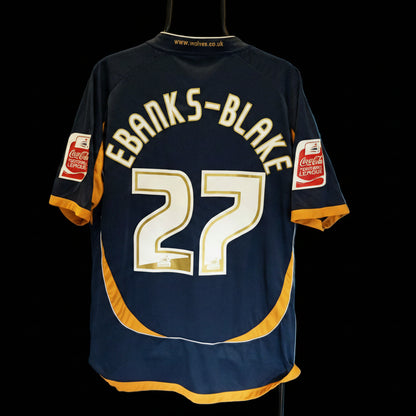 Wolverhampton Wanderers 2007-2009 #27 Ebanks-Blake L Away Football Shirt