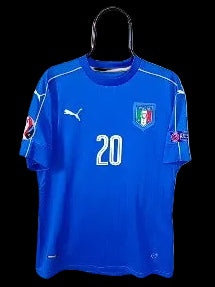 Italy 2016-2017 #20 Insigne Football Shirt L puma 748933