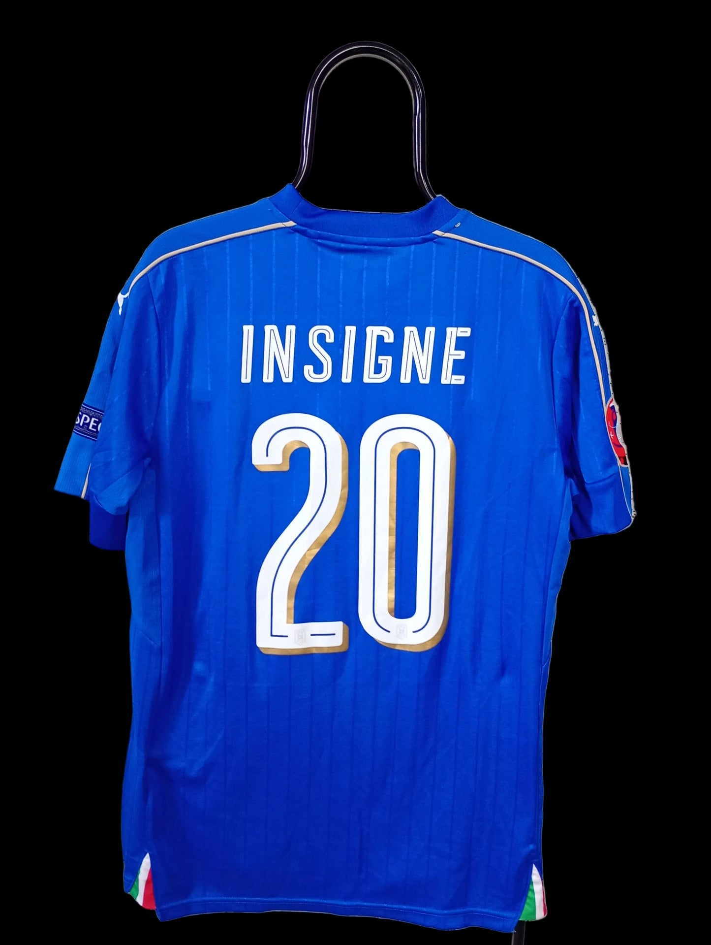 Italy 2016-2017 #20 Insigne Football Shirt L puma 748933