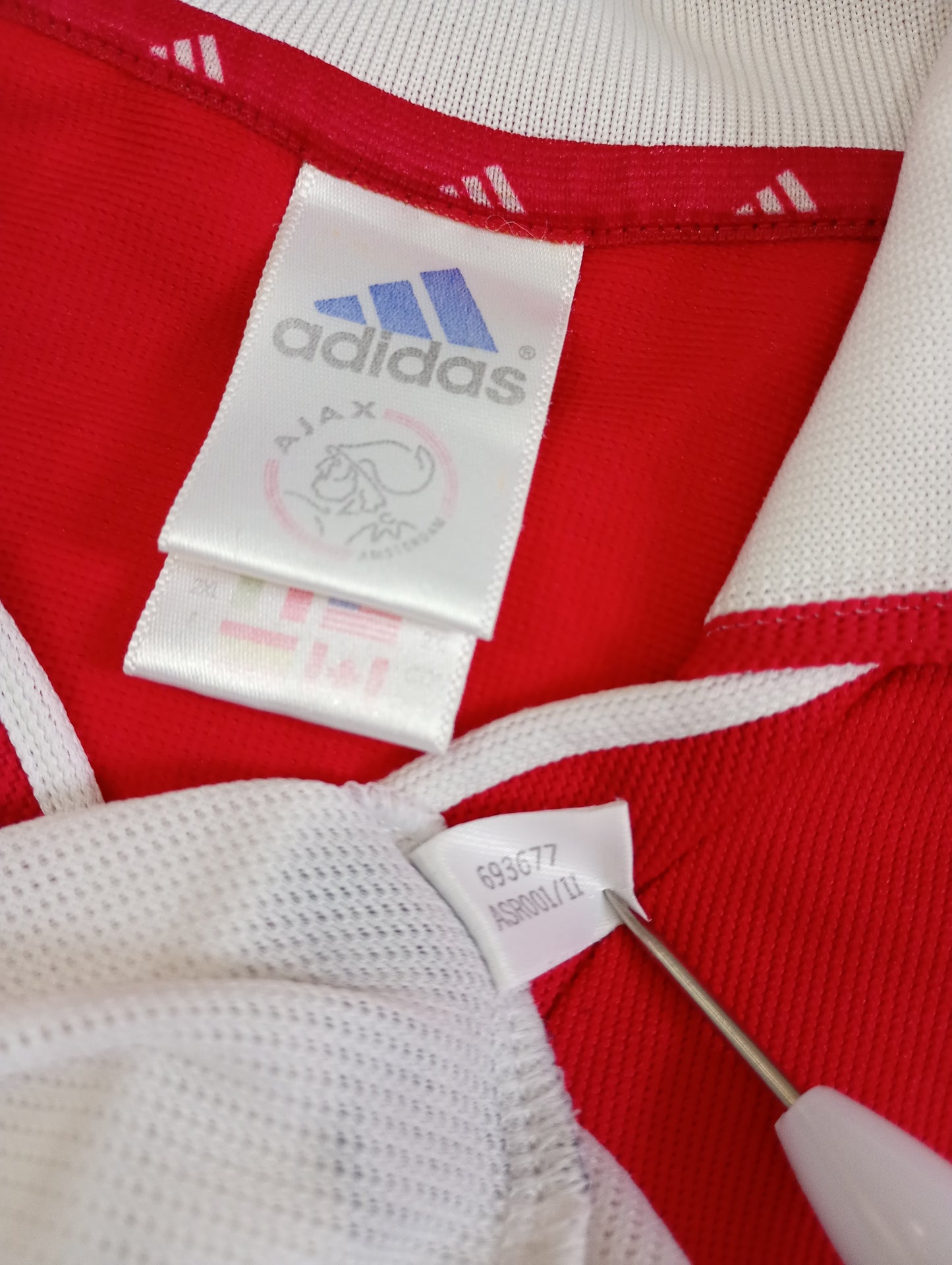 Ajax 2000-2001 #9 Zlatan Football Shirt 2XL adidas 693677