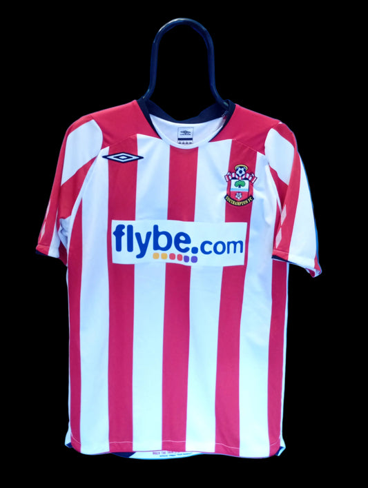 Southampton 2008-2010 #10 Rasiak M Home Football Shirt