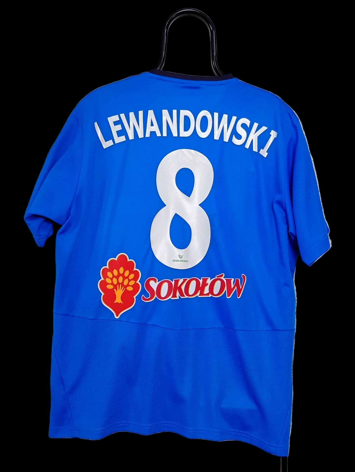 Lech Poznań 2009-2010 #8 Robert Lewandowski Football Shirt XL puma