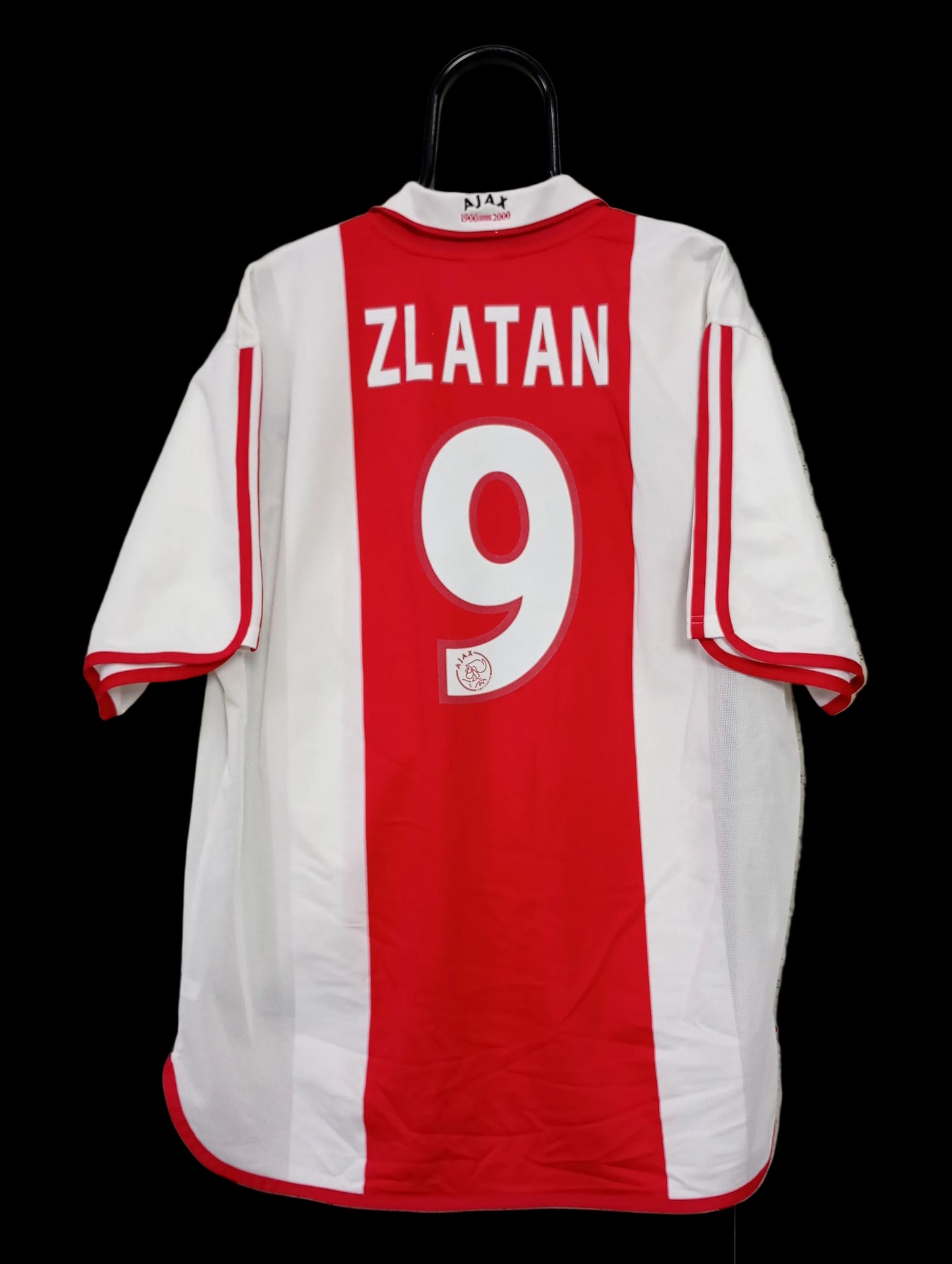 Ajax 2000-2001 #9 Zlatan Football Shirt 2XL adidas 693677