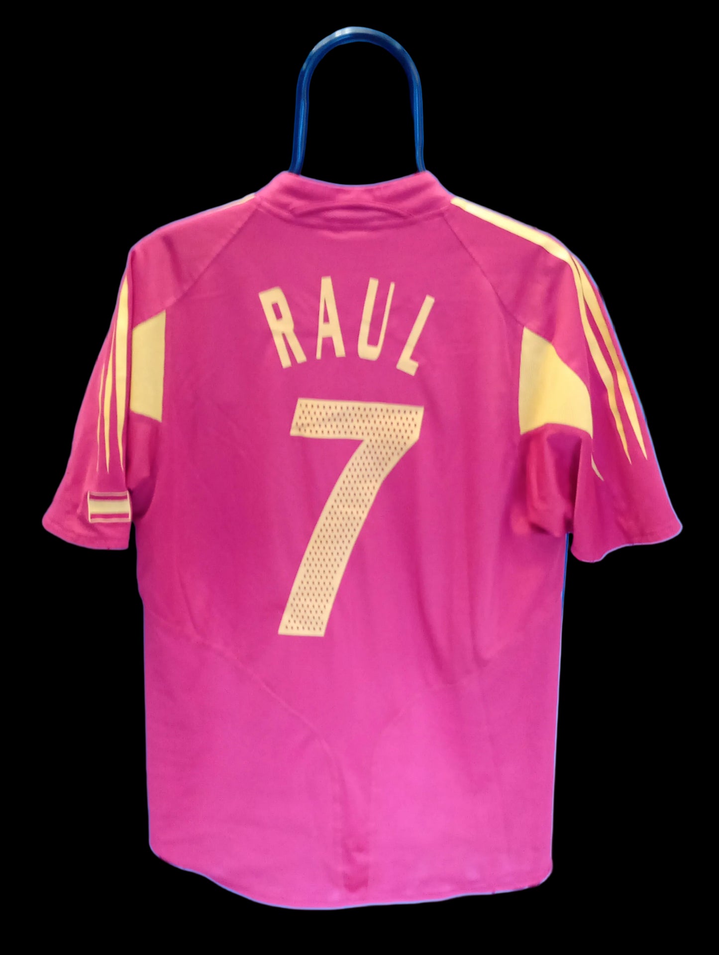 Spain 2003-2005 #7 Raul M Home Football Shirt