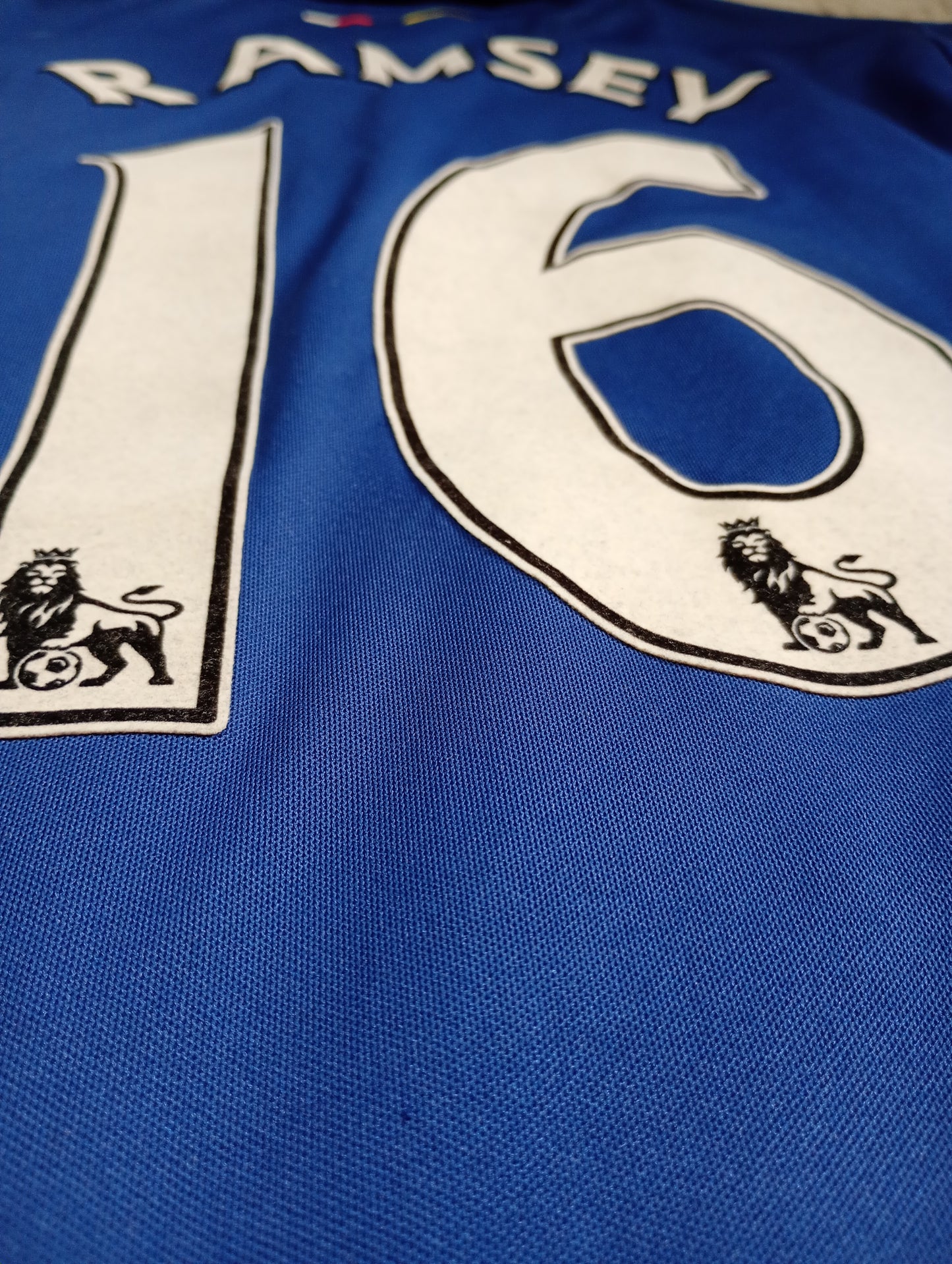 Arsenal 2014-2015 #16 Aaron Ramsey Football Shirt L puma 746452