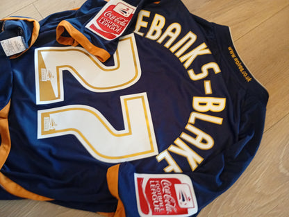 Wolverhampton Wanderers 2007-2009 #27 Ebanks-Blake L Away Football Shirt