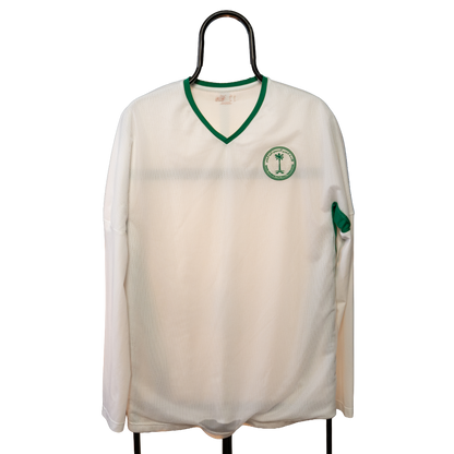 Saudi Arabia 2008-2009 Home Long Sleeve Player Issue? Football Shirt National Team L men
