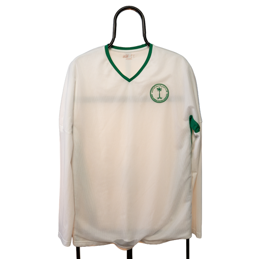 Saudi Arabia 2008-2009 Home Long Sleeve Player Issue? Football Shirt National Team L men