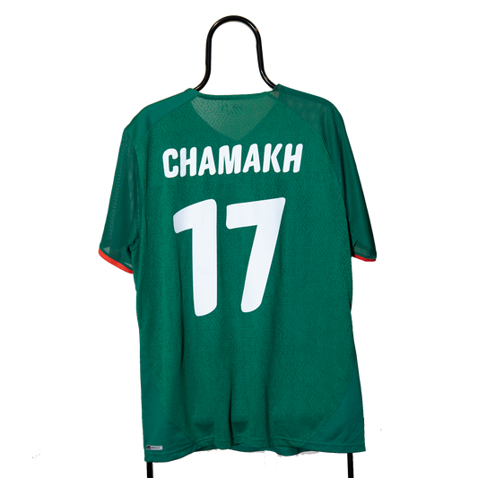 Morocco 2010 2012 National Team Africa Home #17 Chamakh Football shirt XL