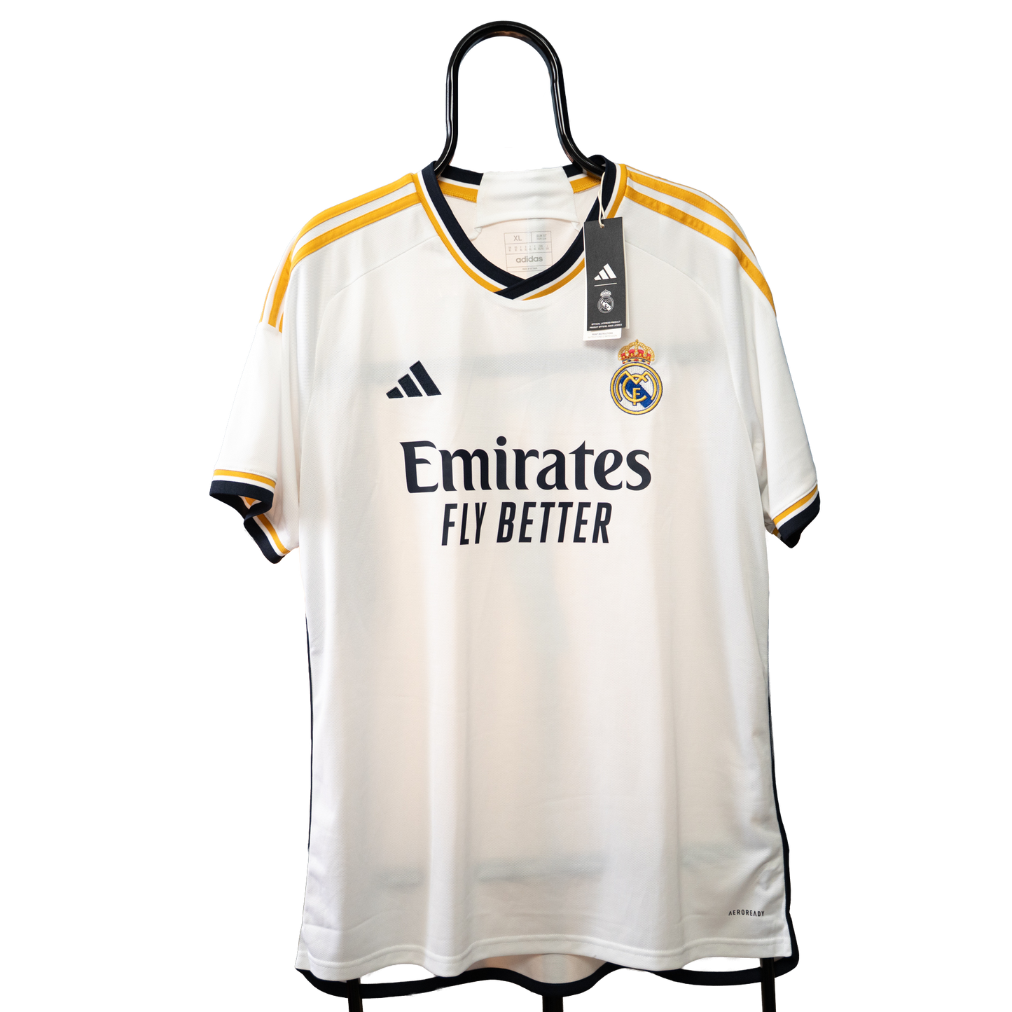 Real Madrid 2023-2024 BNWT #7 Vini Jr. Football Shirt Adidas XL Men HR3796