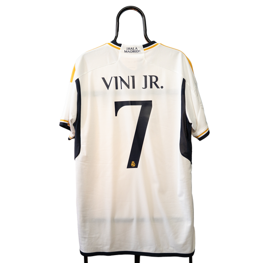 Real Madrid 2023-2024 BNWT #7 Vini Jr. Football Shirt Adidas XL Men HR3796